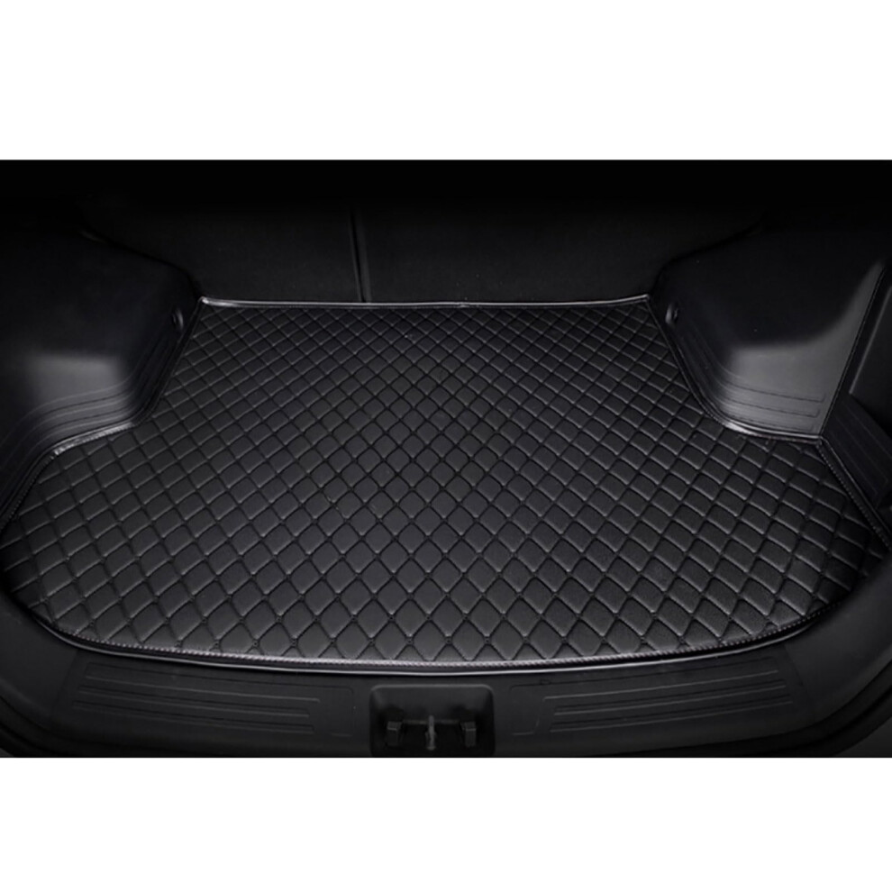 Boot Liner For Ford Kuga 20192024 Leather Waterproof Nonslip Trunk Mat Tailored Fit Black 9382693996312