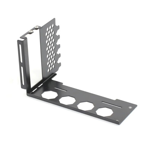 Vertical GPU Mount Bracket  Card Holder, Video Card VGA Support Rack Durable Metal Support for DIY Computer(A) 2