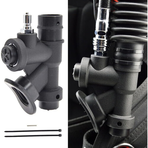 Compact Scuba Diving Inflator with K Valve for BCD, Durable Construction, Lightweight Design, Reliable Performance 1