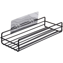 Bathroom Storage Rack Wall Mounted Organizer Shelf With Shampoo Storage Punch Bathroom Accessories Holder
