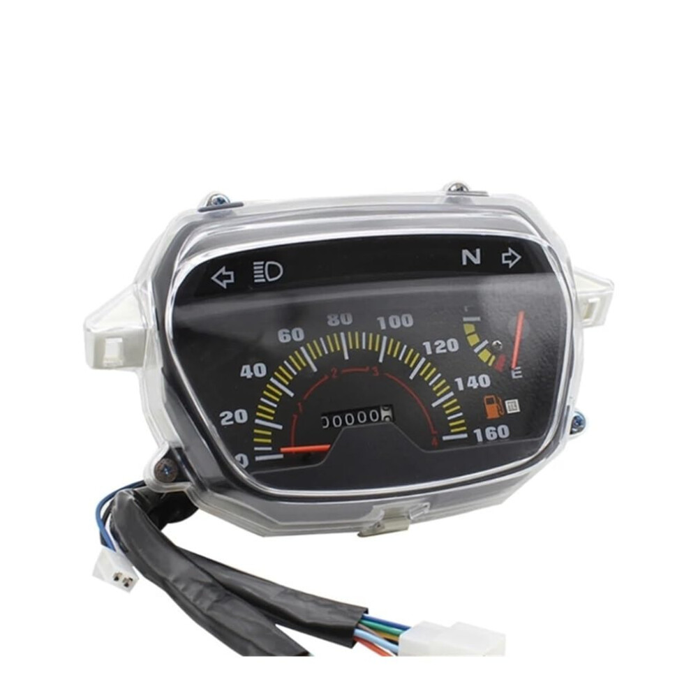 Motorcycle Digital Speedometer And Odometer Gauge With Clear Daynight Display Easy Installation 9094768713259