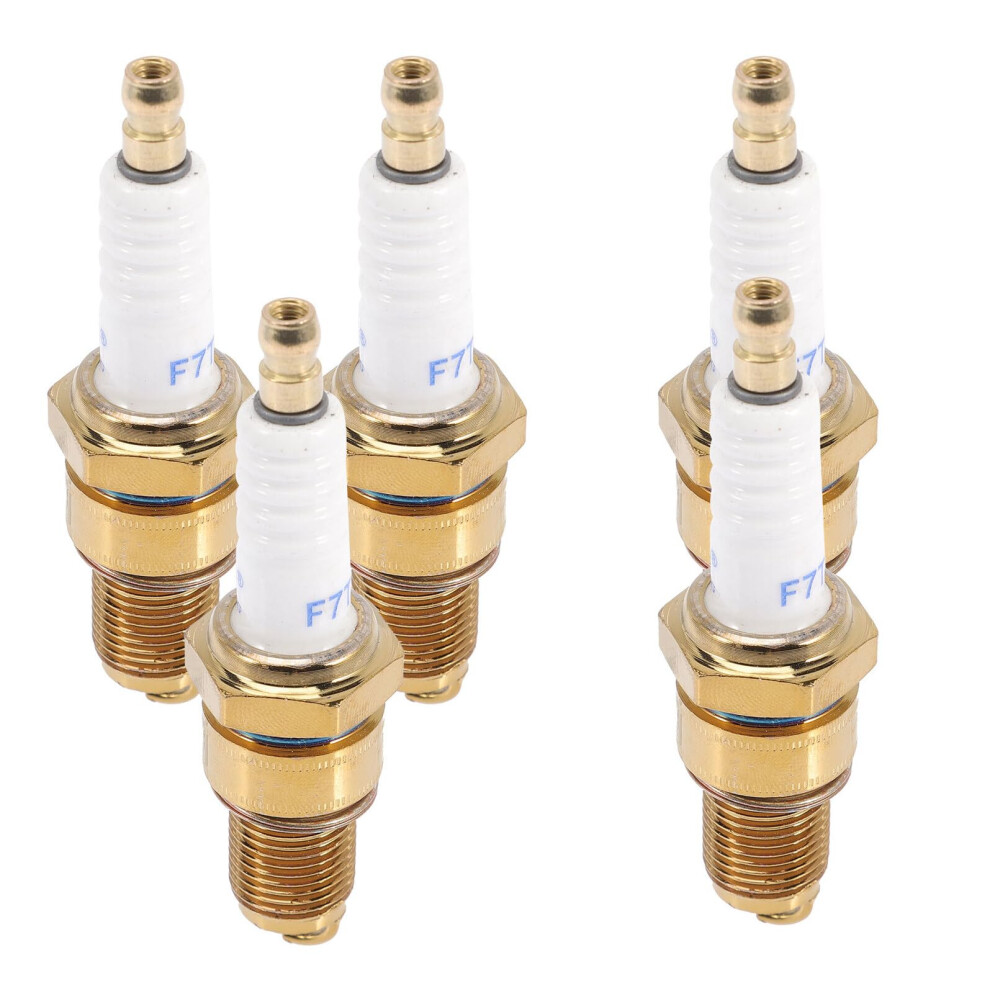 Spark Plugs 5Pack For Lawnmowers And Generators Engine Ignition Replacement Easy To Install Wearresistant 9094768719190