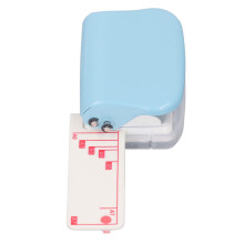 Perforateur bleu clair à 3 trous, capacité de 5 feuilles pour papier B5-A4