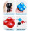Archery Arrow Puller with Ergonomic Silicone Square Grip and Dual Groove Fit Red 5