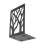 4Pcs Metal Bookends Set, Simple Desk Book Storage Brackets 6
