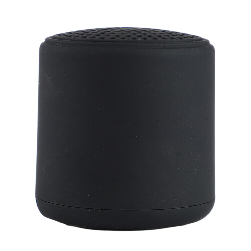 Portable Mini Bluetooth Speaker Waterproof 400mAh 4.5x4cm Black