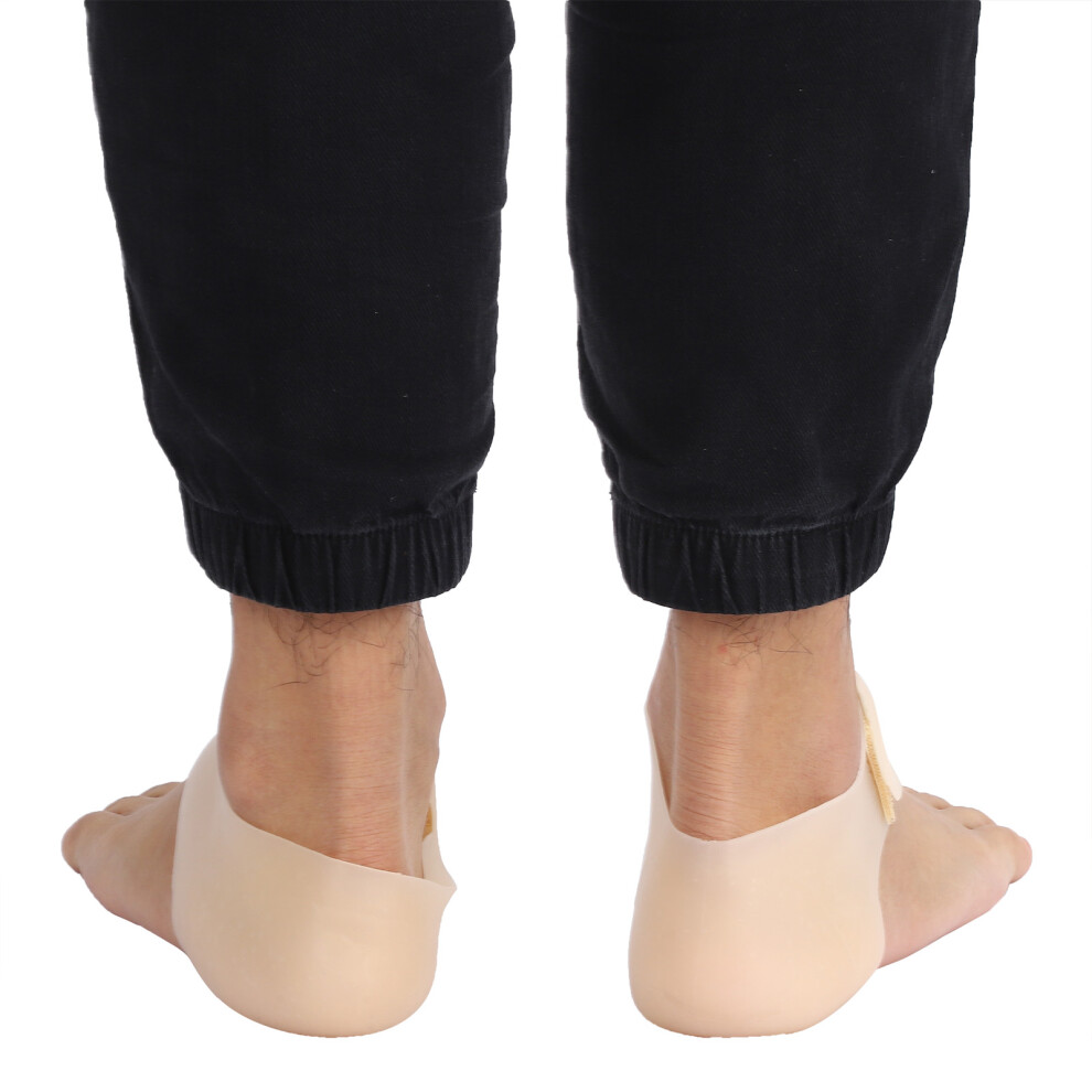Silicone Heel Stress Relief Pad for Plantar Fasciitis Foot Care and Pain Relief