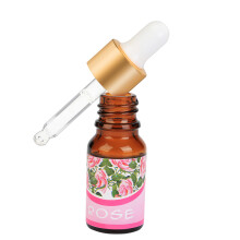 Rosenduftolie til aromaterapi, 100% naturlig rosenolie med dråbetællerdesign, myggeafvisende deodorant, luftfrisker, forbedrer søvnen.