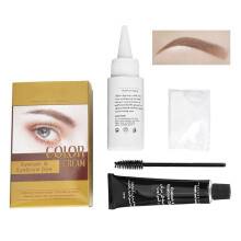 Kit profissional para colorir cílios e sobrancelhas com ingredientes naturais. Fácil de usar, efeito duradouro, à prova d'água e resistente ao