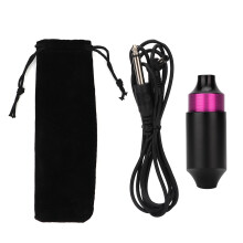 Caneta rotativa para tatuagem de precisão, superfície higiênica, design ergonômico para conforto ideal, motor sem escovas para operação