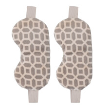Masque de sommeil lesté pour une relaxation apaisante, petit masque pour les yeux léger avec thérapie par le chaud ou le froid, tissu peluche doux
