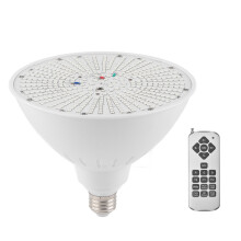Incredible RGB Color Changing Pool Light, 12V LED Pool Bulb With Dynamic Color Modes For Inground Pools, E26 Base Submersible Pool Light Replacement