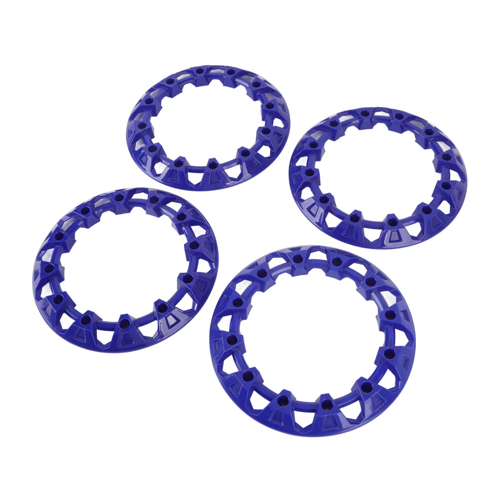 8 Inch Atv Wheel Hub Trim Cover - Scratch Resistant Plastic Blue 9461378253466