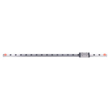 Rail de guidage linéaire 400 mm, glissière micro-mouvement en acier pour CNC et imprimante 3D