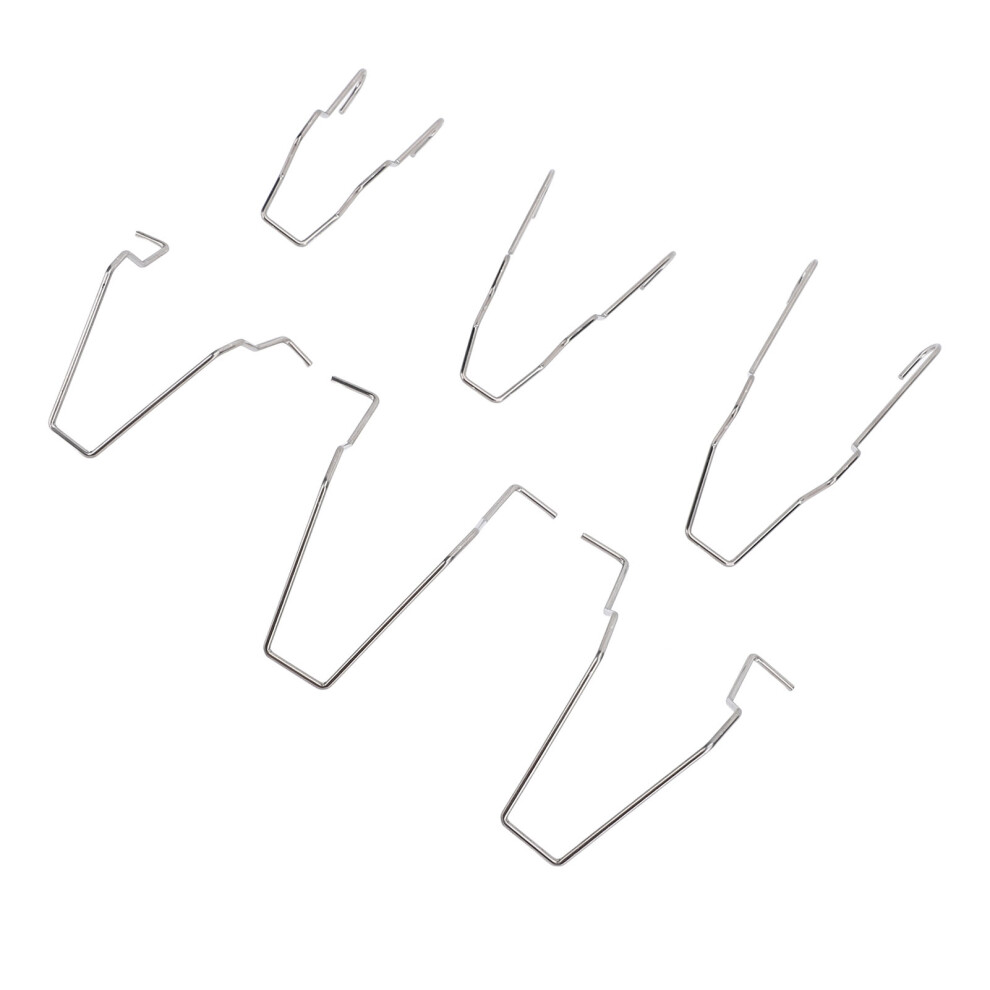 Car Headlight Spring Clips 6Pcs Stainless Steel Retainers For H1 H3 H4 H7 Bulbs 9471378253953