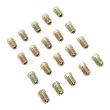 20pcs Brake Line Fittings M10 x 1mm Nuts for 3/16 Inch Tube – Flare Style