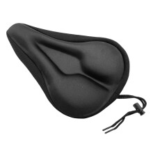 Gel Seat Cover For Bike For Men And Women Narrow Road Mountain Compatible Black