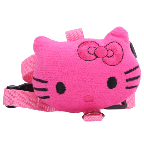 Pink Rabbit & Cat Leash Harness Set for Small Pets, Nylon, S 2