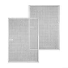 Range Hood Filter 2 Pack Aluminum Grease Mesh Replacement 17.2x11.8 Inch for Kitchen Vent Hood