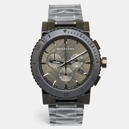 Burberry BU9381 Gents Grey Dial 42mm CHRONOGRAPH