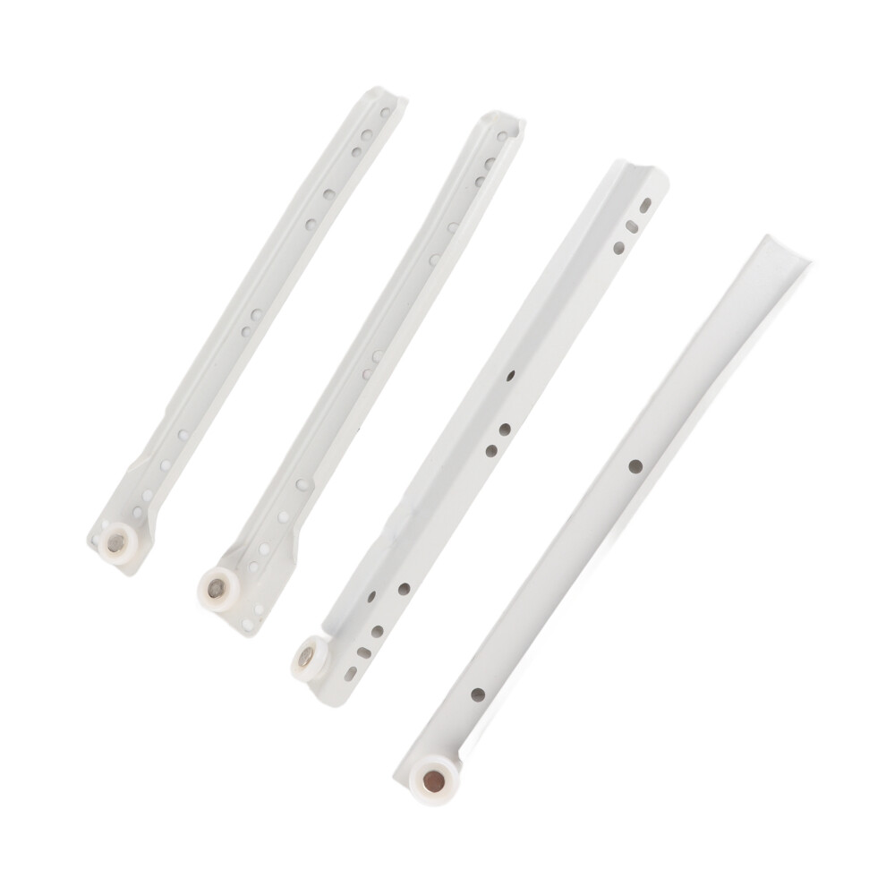 Robust Cold Rolled Steel Drawer Rails 450Mm Long Furniture Hardware Kit 7901378256422
