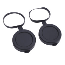 2 Stück Gummi-Objektivdeckel für 61-64mm Teleskop, Binokularschutz