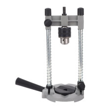 Portable Drill Guide Press With MultiAngle Attachment 1.513mm Chuck Capacity 3843mm Stand Base Wood Metal DIY