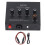 Mic Amplifier with Balanced Output 60dB Gain 3.5mm/6.5mm/XLR Inputs 48V Power 2