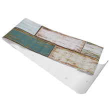 Selbstklebende wasserdichte Fliesenaufkleber für Wohnzimmer & Flur 60x15cm