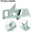 Adjustable Thickness Vegetable Slicer with Secure Cutting Holder for Quick Meal Preparation 2