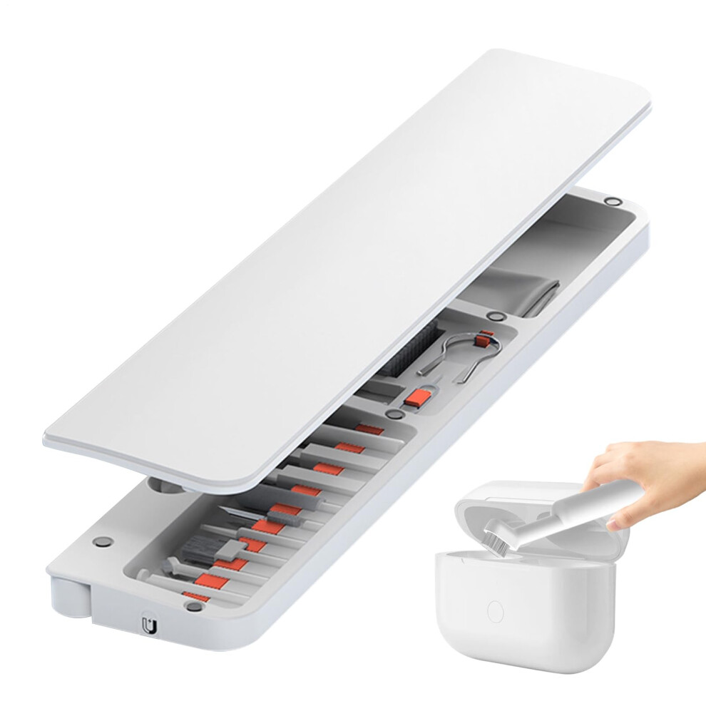 Laptop Keyboard Cleaner Kit With Ergonomic Wrist Rest, Soft Brush For Deep Stain Removal And Typec Charging 9187378751237