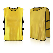 Kids Sports Training Bibs Vests Breathable QuickDry Polyester Mesh Pinnies For Football Soccer Basketball Team Practice
