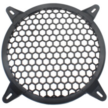 2 Pack 6 Inch Speaker Grills With ABS Mesh, Round Subwoofer Guard Covers, Waffle Grill, Mounting Screws, 6.0 Inch