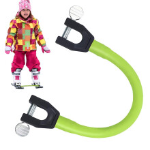 Ski Tap Connection Durable Beginners Ski Training Aid Portable Ski Plug Trainer Children Adults Easy Practice Tool