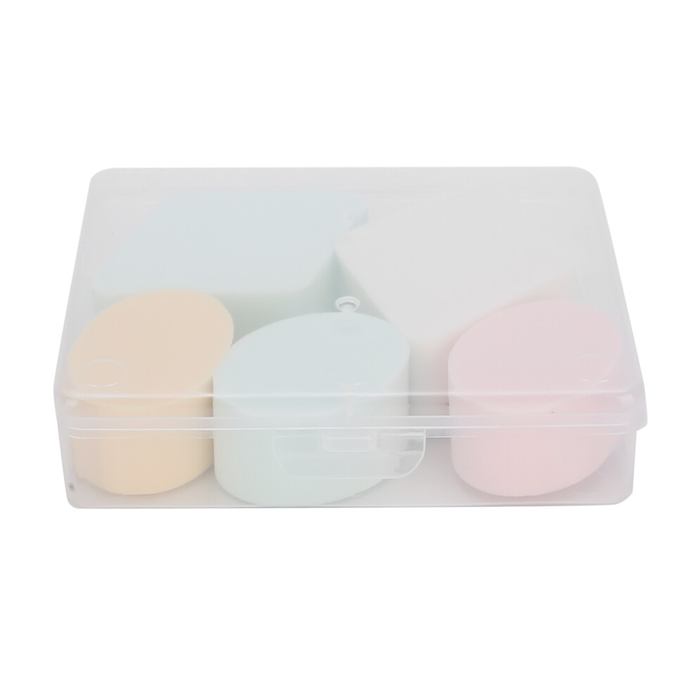 Vitamin E Infused Sponge Non Toxic Skin Friendly Makeup Sponge with Smooth Makeup Sponge Blender, Flawless Foundation Powder Puff Beauty