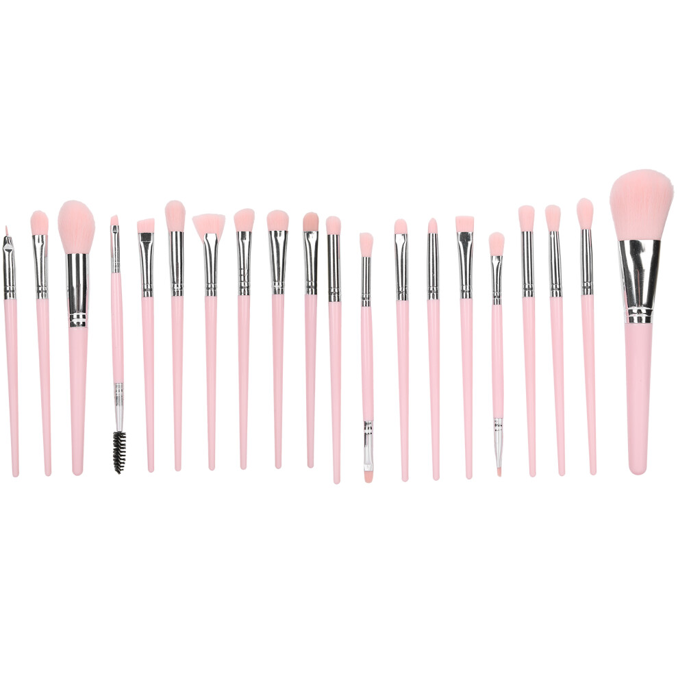 Easy To Stick Powder Concealer And Lip Brushes, Multi-Function Makeup Brushes Portable Set Of 20Pcs For Daily Or Professional Use For Nightclubs