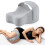 Knee Pillow For Side Sleepers, Large Memory Foam Leg Pillow, Adjustable Strap, Spine Alignment For Sciatica Relief 1