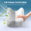 Knee Pillow For Side Sleepers, Large Memory Foam Leg Pillow, Adjustable Strap, Spine Alignment For Sciatica Relief 2