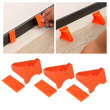 Hardwood & Laminate Flooring Spacers 60pcs 1/4 inch & 1/2 inch Gap Set