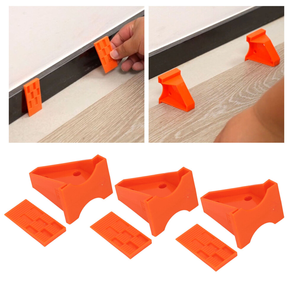 Hardwood & Laminate Flooring Spacers 60Pcs 1/4 Inch & 1/2 Inch Gap Set 7891378261482