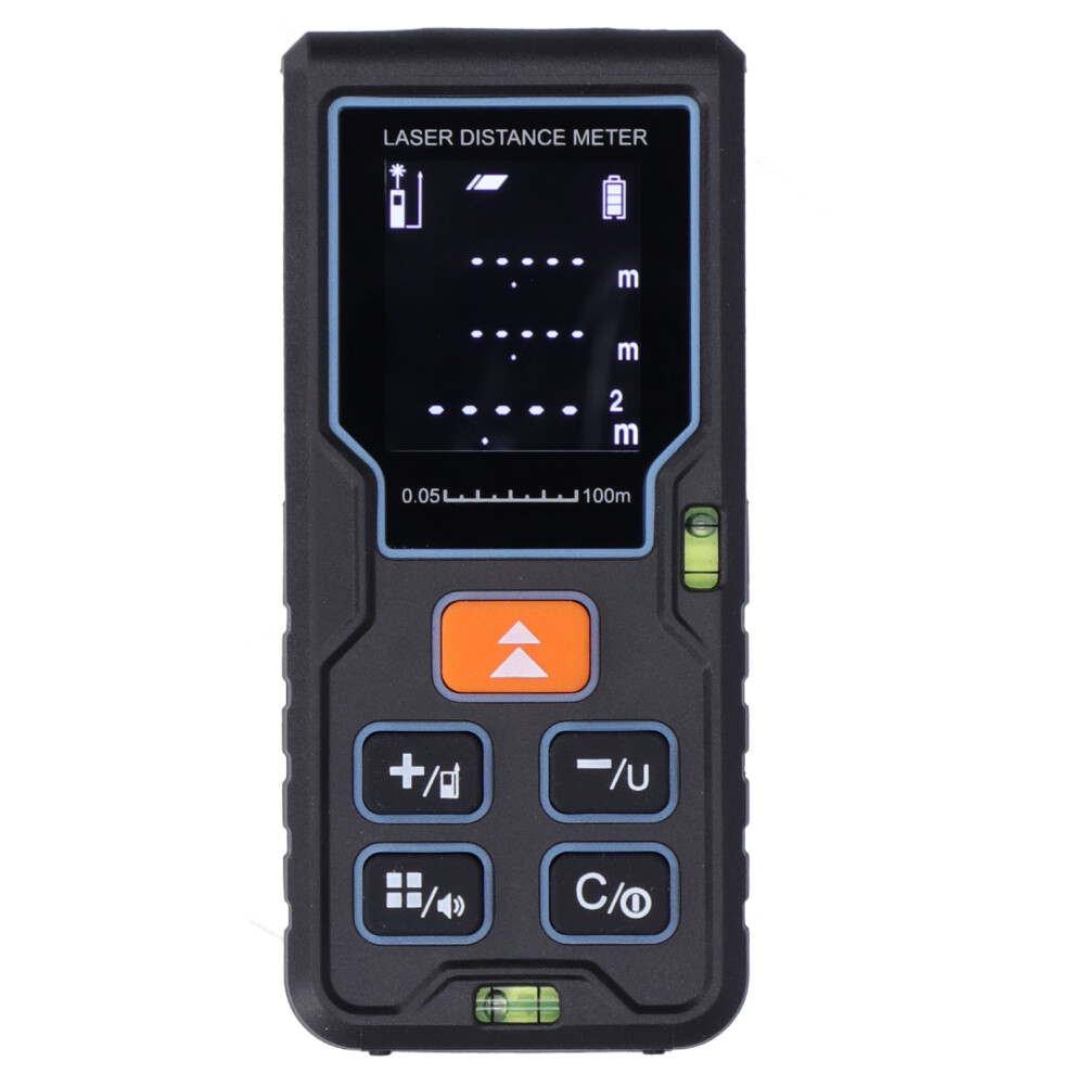 S100 100M Laser Distance Meter Infrared Range Finder, 117X52x27mm 3091378263125