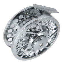 9/10 Fly Reel with 3 Ball Bearings CNC Aluminum Alloy Gear Ratio 1:1