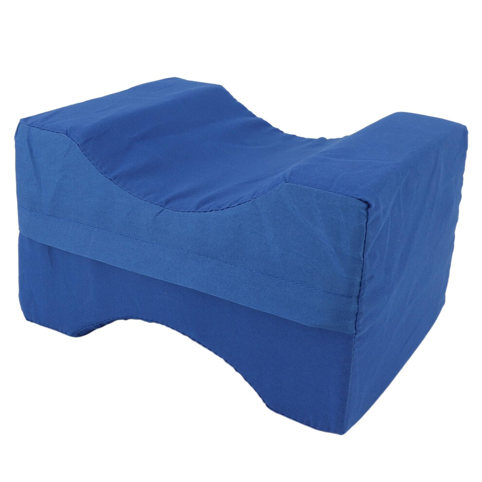 Knee Pillow for Side Sleepers, Sponge Leg Positioner, Detachable Cover, Knee Wedge Pillow for Hip Joint and Back Pain