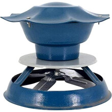 Electric Chimney Exhaust Fan 120W Speed Smoke Extraction for Wood Stove RoofMounted Draft Inducer