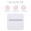 Portable Thermal Printer Bluetooth 200DPI Black White 57x25mm 5