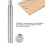Double-Sided 8mm Flat Rivet Punch Fixing Tool for Leather Craft 8
