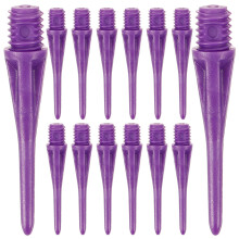 Soft Tip Dart Points Needle Style 50 Pieces Purple WearResistant Replacement Tips for Indoor Electronic Darts Practice