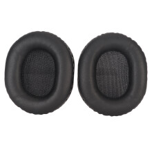 Ørepute-erstatning for Audio Technica ATH M70X, minneskumprotein PU-puter forbedret komfort støyisolering med slitesterk konstruksjon mykt skum