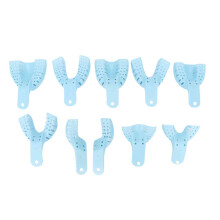 Plastic Dental Trays, Sturdy Ergonomic Design For Reliable Impressions At Dental Clinics, 10PCS For Halloween Parties For Nightclubs For Daily Use