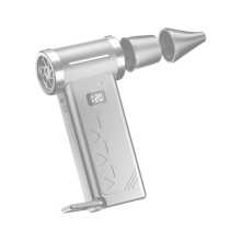 Hochgeschwindigkeits-Handventilator, wiederaufladbar,-Weiß